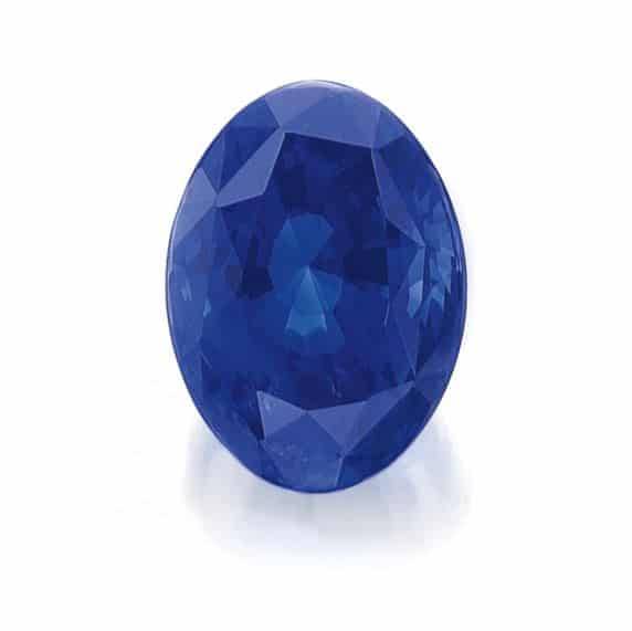 114.74克拉缅甸蓝宝石 ：7,223,285美元