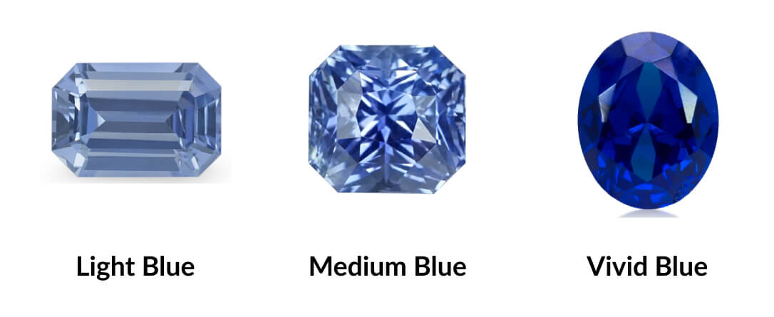 蓝宝石的颜色色谱，饱合度化学性质等  第8张