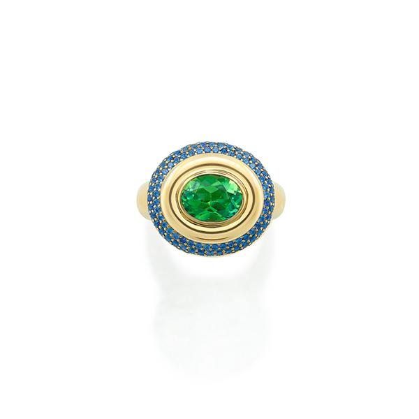 2023 年最热门的珠宝组合色彩：绿色和蓝色  第8张